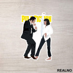 Dancing - Vincent And Mia - Pulp Fiction - Nalepnica