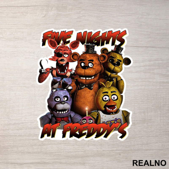 Candle Light - Five Nights at Freddy's - Nalepnica