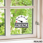 Patience - Humor - Nalepnica