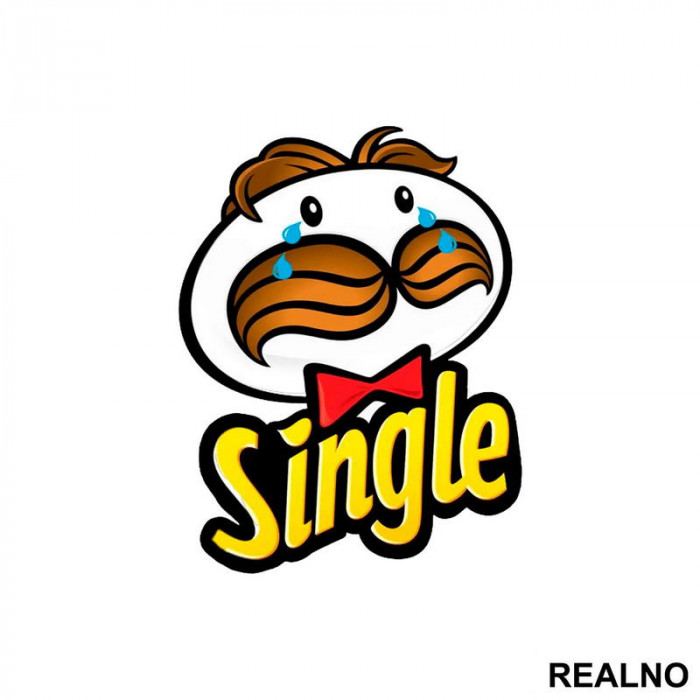 Single Pringle - Humor - Nalepnica