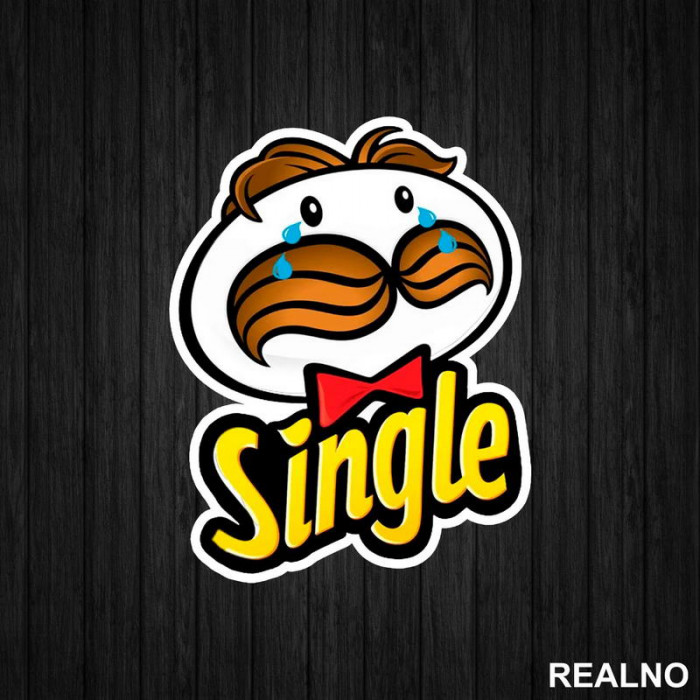 Single Pringle - Humor - Nalepnica