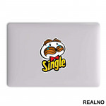 Single Pringle - Humor - Nalepnica