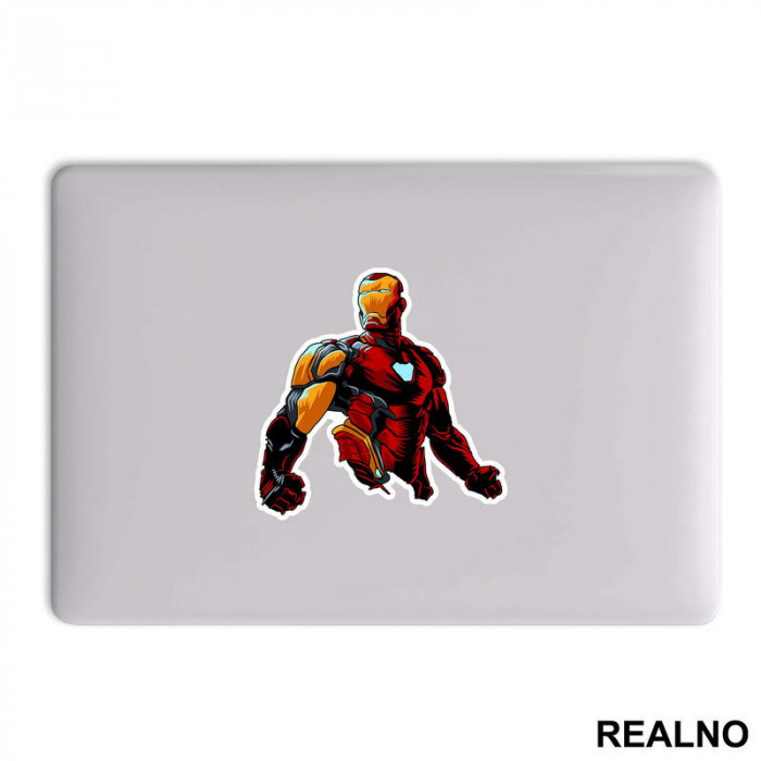 Angry Fists - Iron Man - Avengers - Nalepnica