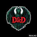 Dark - D&D - Dungeons And Dragons - Nalepnica