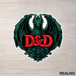 Dark - D&D - Dungeons And Dragons - Nalepnica