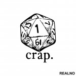 Crap - D&D - Dungeons And Dragons - Nalepnica