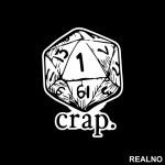 Crap - D&D - Dungeons And Dragons - Nalepnica