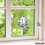 Crap - D&D - Dungeons And Dragons - Nalepnica