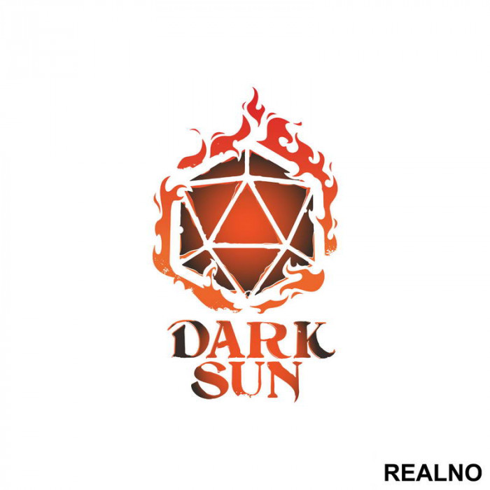 Dark Sun - D&D - Dungeons And Dragons - Nalepnica