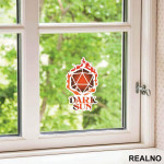 Dark Sun - D&D - Dungeons And Dragons - Nalepnica