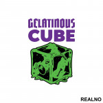 Gelatinous Cube - D&D - Dungeons And Dragons - Nalepnica