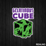 Gelatinous Cube - D&D - Dungeons And Dragons - Nalepnica