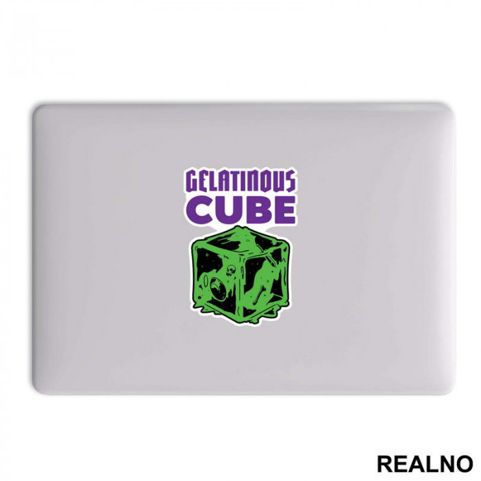 Gelatinous Cube - D&D - Dungeons And Dragons - Nalepnica