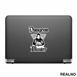 Dungeon Master - Book - D&D - Dungeons And Dragons - Nalepnica