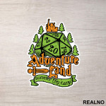 Adventure Land - D&D - Dungeons And Dragons - Nalepnica