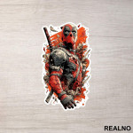 Splashing Pieces - Deadpool - Nalepnica