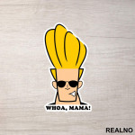 Johnny Bravo - Osmeh - Crtani Filmovi - Nalepnica