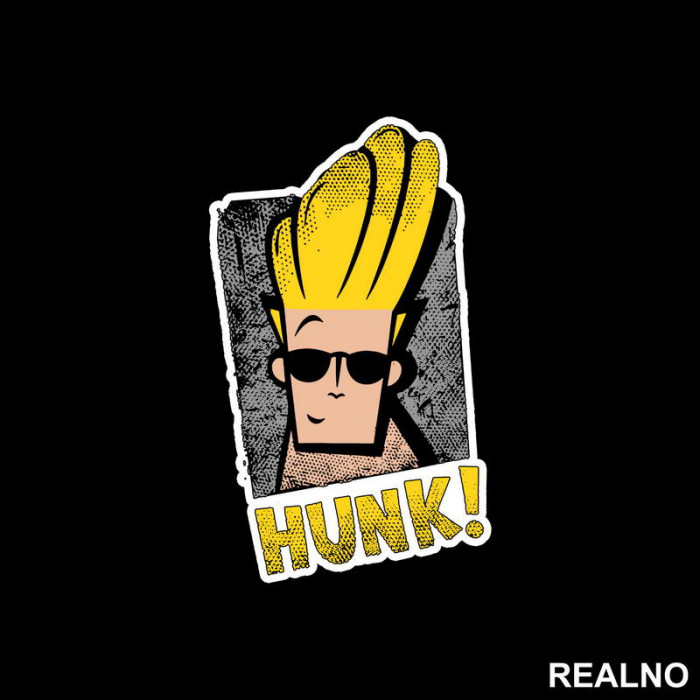 Johnny Bravo - Hunk - Crtani Filmovi - Nalepnica