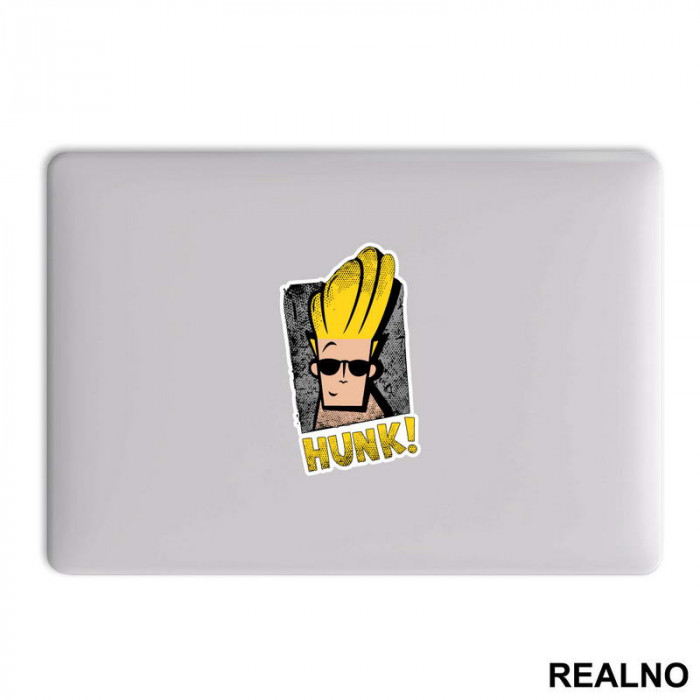 Johnny Bravo - Hunk - Crtani Filmovi - Nalepnica