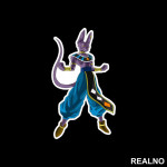 Beerus - Standing - Goku - Dragon Ball - Nalepnica