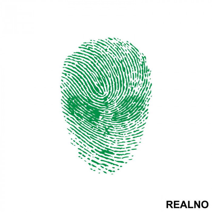 Fingerprint - The X Files - Nalepnica