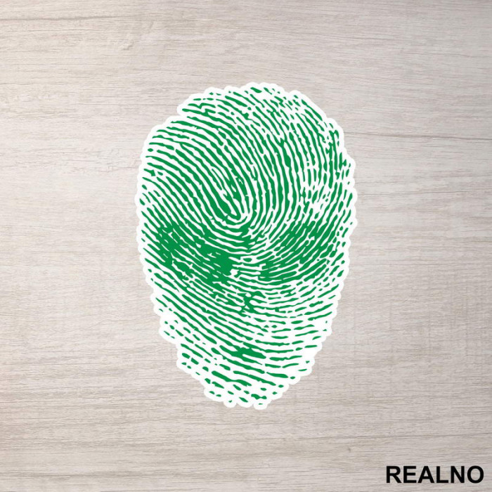 Fingerprint - The X Files - Nalepnica