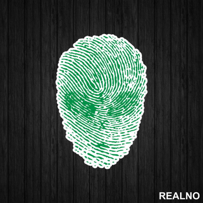 Fingerprint - The X Files - Nalepnica