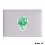 Fingerprint - The X Files - Nalepnica