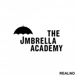 Logo - Small - The Umbrella Academy - Nalepnica