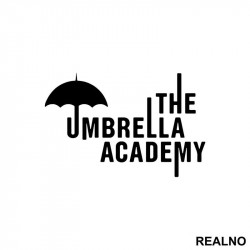 Logo - Lines - The Umbrella Academy - Nalepnica Logo - Lines - The Umbrella Academy - Nalepnica