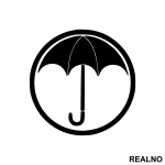 Logo - Circle - The Umbrella Academy - Nalepnica