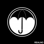 Logo - Circle - The Umbrella Academy - Nalepnica