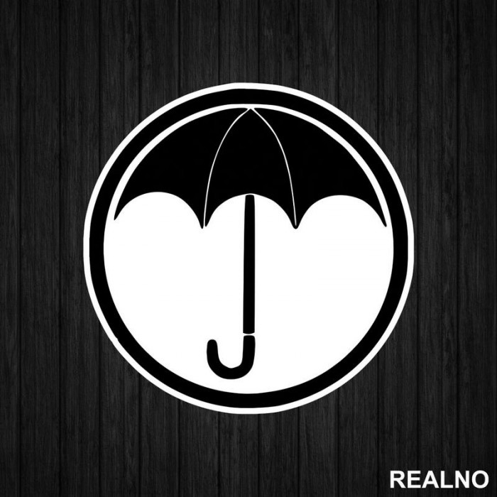 Logo - Circle - The Umbrella Academy - Nalepnica