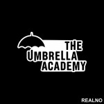 Logo - Uneven - The Umbrella Academy - Nalepnica