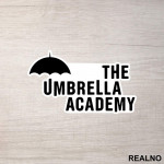 Logo - Uneven - The Umbrella Academy - Nalepnica