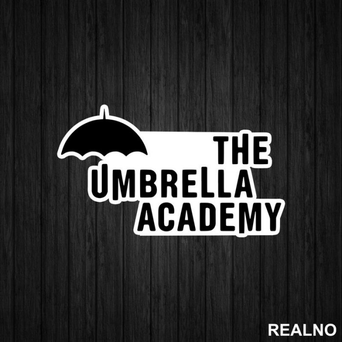 Logo - Uneven - The Umbrella Academy - Nalepnica