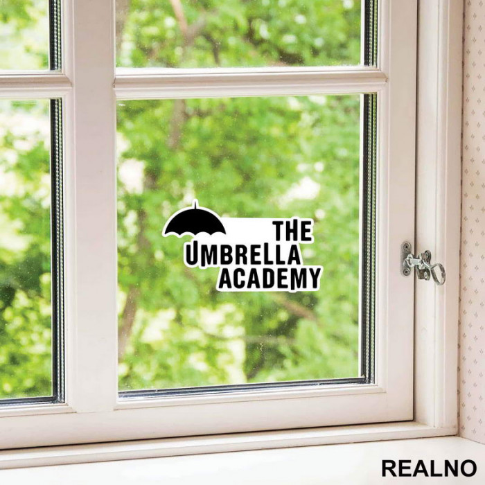 Logo - Uneven - The Umbrella Academy - Nalepnica