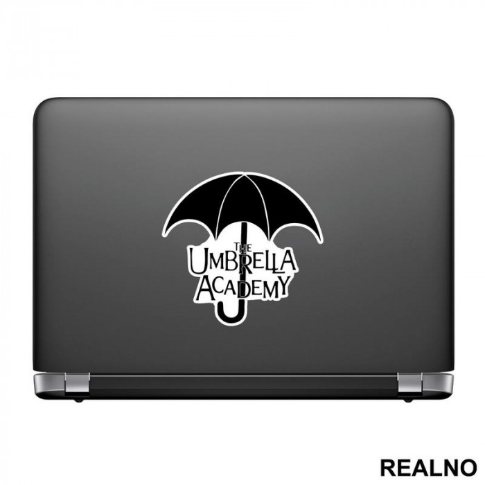 Logo - Letters - The Umbrella Academy - Nalepnica