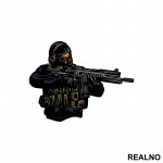 Counter Terrorist - Gunpoint - CS Go - Nalepnica