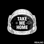 Kaciga - Take Me Home - Space - Svemir - Nalepnica