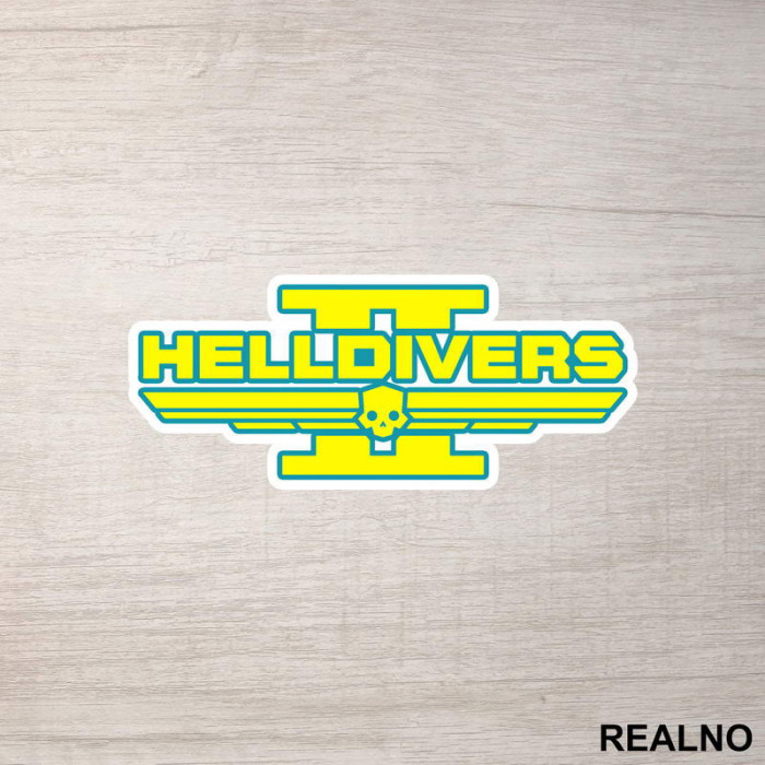 Helldivers 2 Logo - Games - Nalepnica