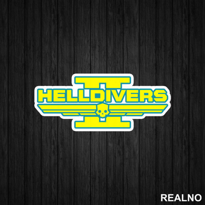 Helldivers 2 Logo - Games - Nalepnica