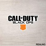 Black Ops - Call Of Duty - COD - Nalepnica