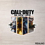 Black Ops - Drawing - Call Of Duty - COD - Nalepnica