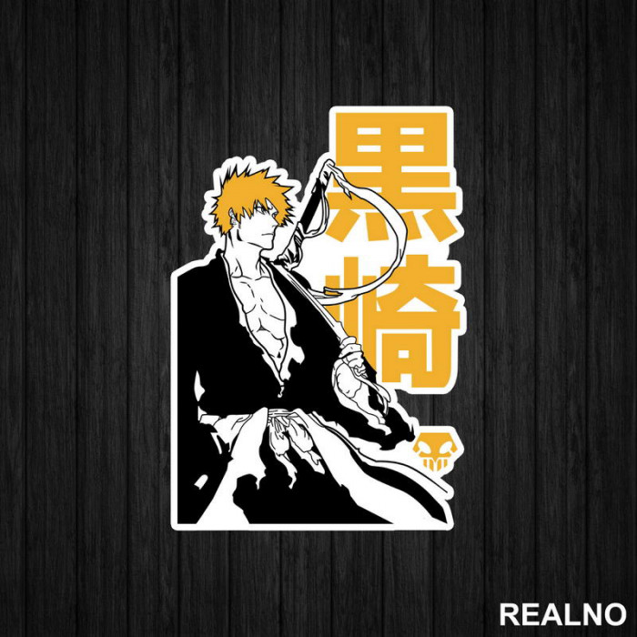 Ichigo Standing - Bleach - Nalepnica