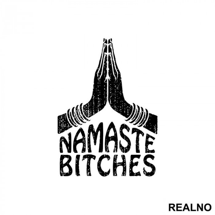 Namaste Bitches - Yoga - Nalepnica