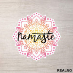 Namaste - Yoga - Nalepnica