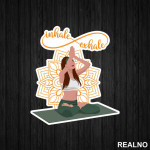 Inhale Exhale - Yoga - Nalepnica