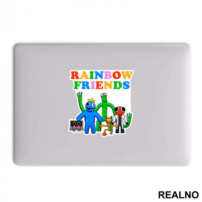 Rainbow Friends - Colors - Crtani Filmovi - Nalepnica