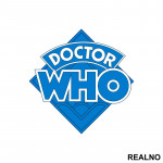 Logo - Doctor Who - DW - Nalepnica